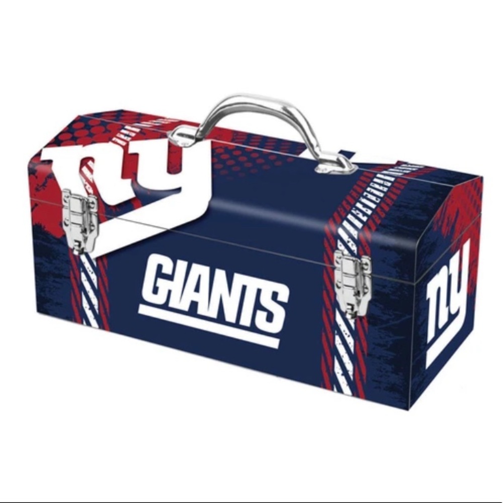 NFL NY Giants Team Tool Box Includes Tool Tray